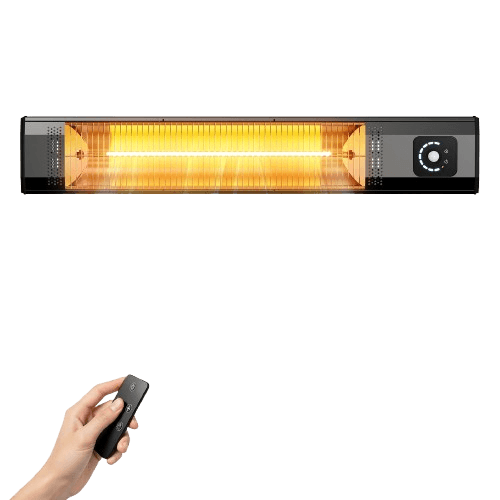 Wall-Mounted Electric Infrared Patio Heater